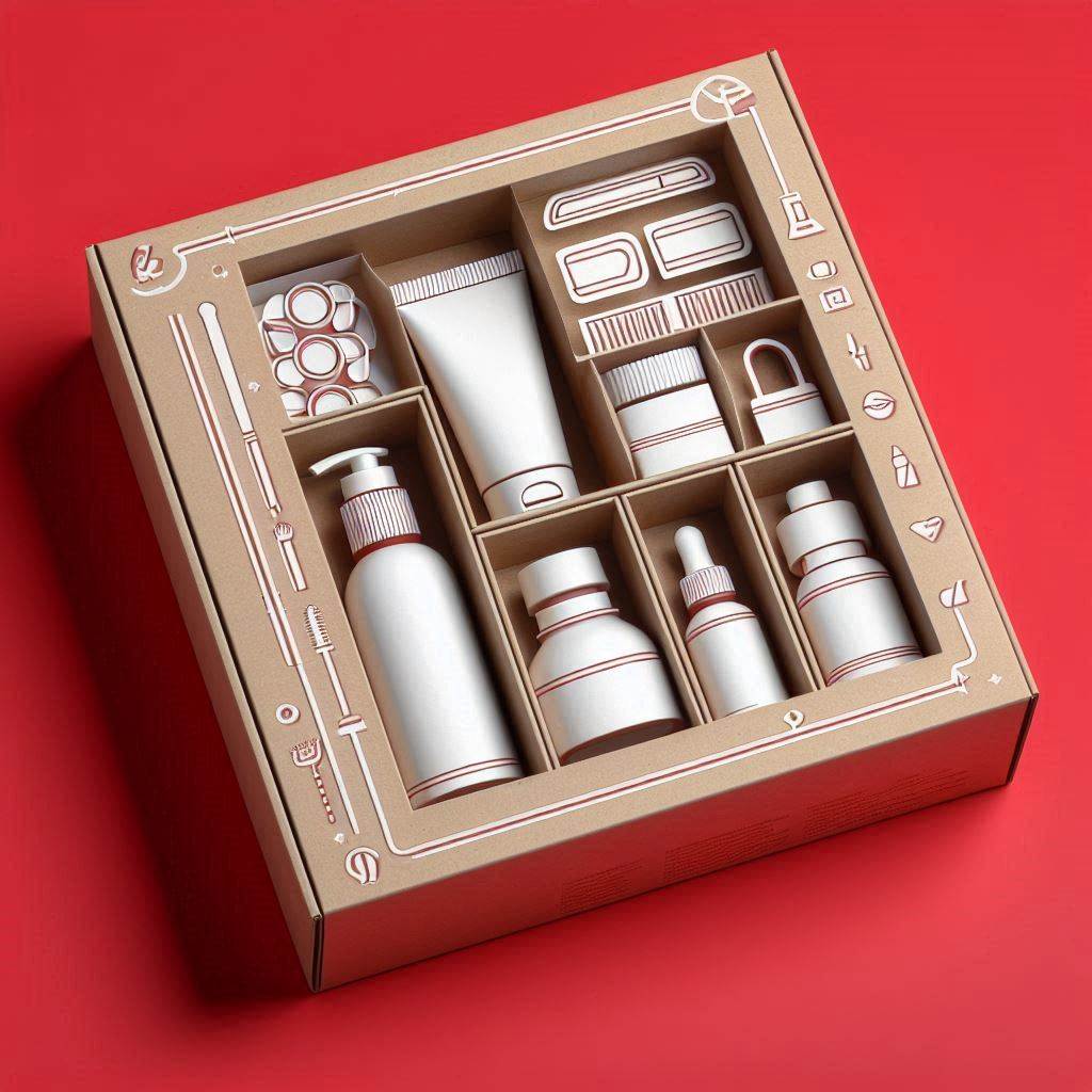 caja de cartón para cosmeticos