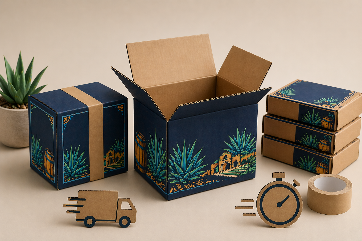 cajas urgentes ecommerce