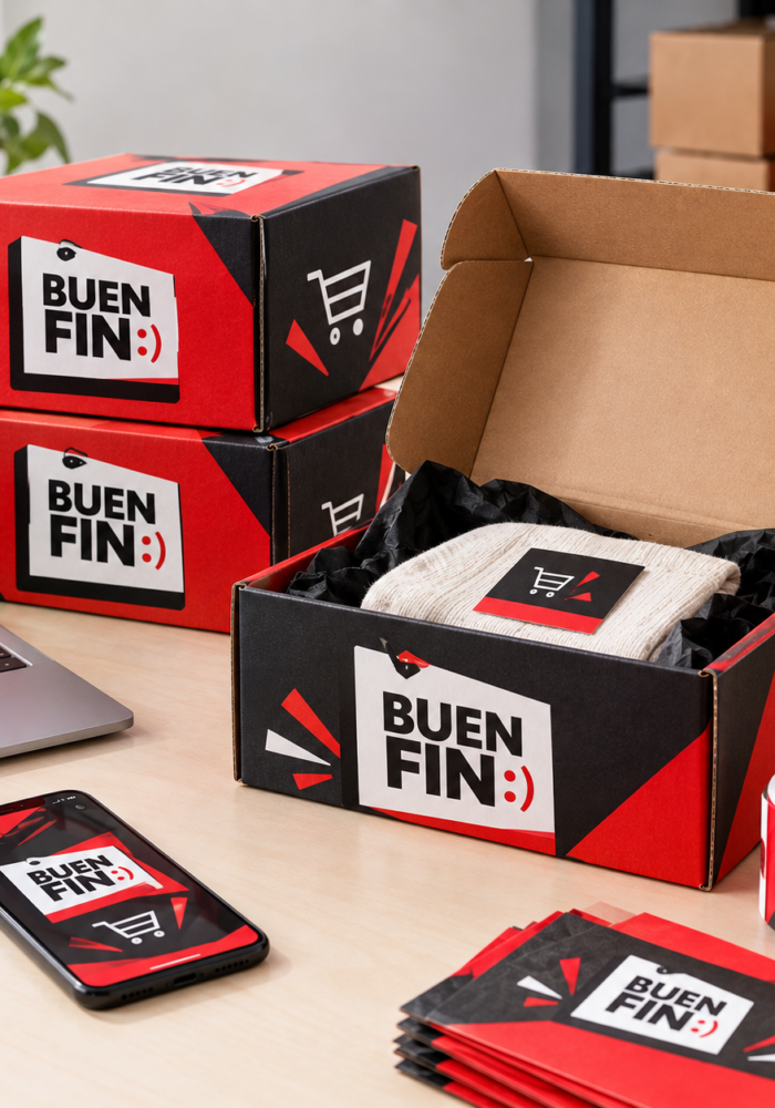 Cajas impresas para Buen Fin 2026